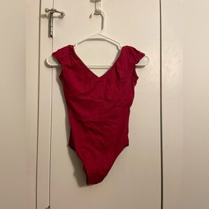 Bloch leotard open back Petite